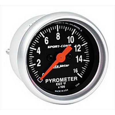 Auto Meter Sport-Comp Electric Pyrometer Gauge Kit - 3344
